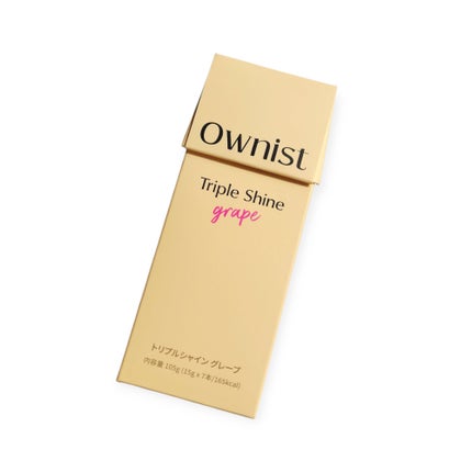 トリプルシャイン グレープ/Ownist/美容サプリメントを使ったクチコミ(1枚目)