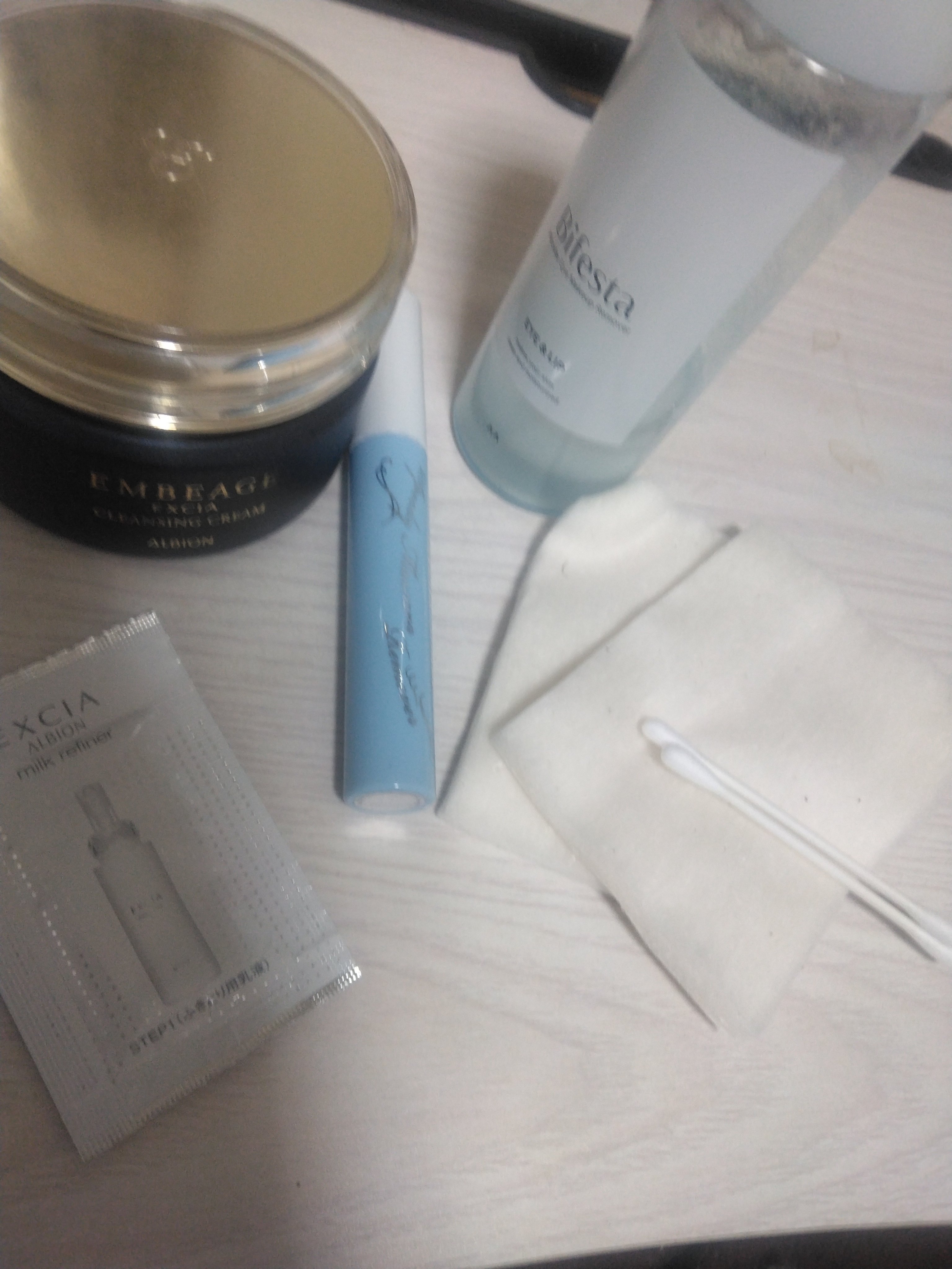 エクシア アンベアージュ クレンジングクリーム/ALBION/クレンジングクリームを使ったクチコミ（1枚目）
