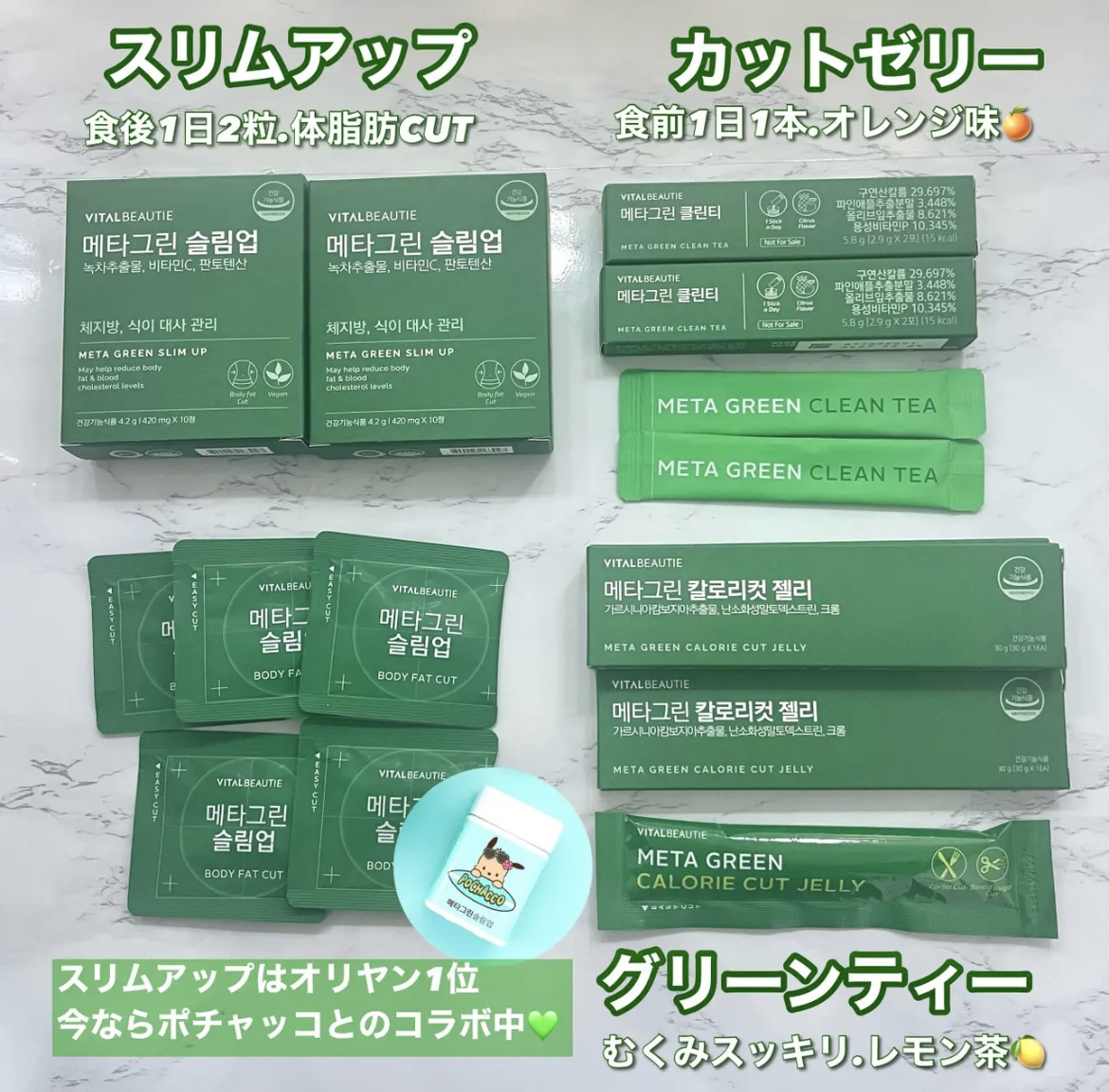 メタグリーン酵素/VITALBEAUTIE/酵素ドリンクを使ったクチコミ（3枚目）