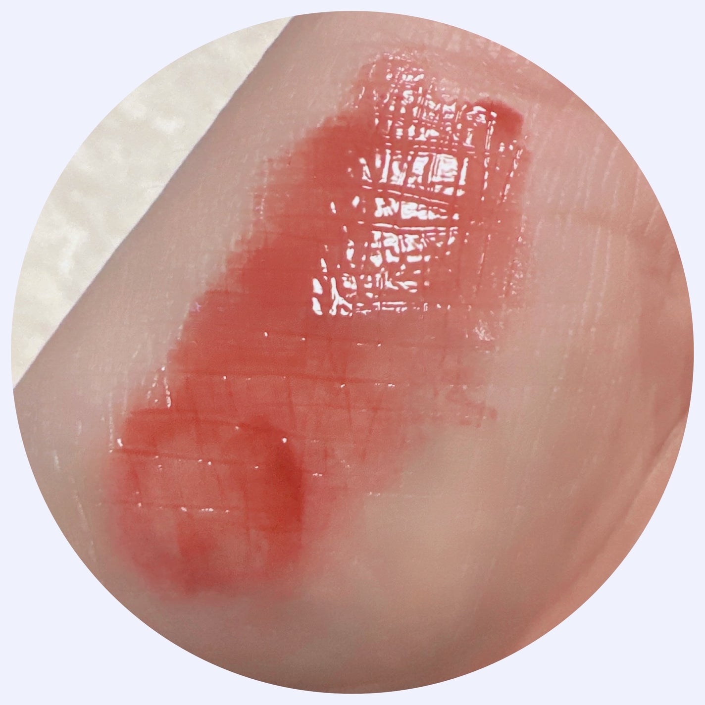 シャインミラーティント/COLORKEY/リップティントを使ったクチコミ(4枚目)