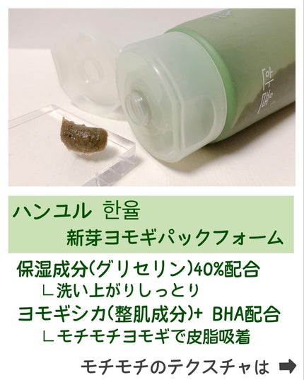 ピュア アルテミシア ディープ クラリファイングマスク トゥ フォーム クレンザー/HANYUL(ハンユル)/クレンジングを使ったクチコミ(2枚目)