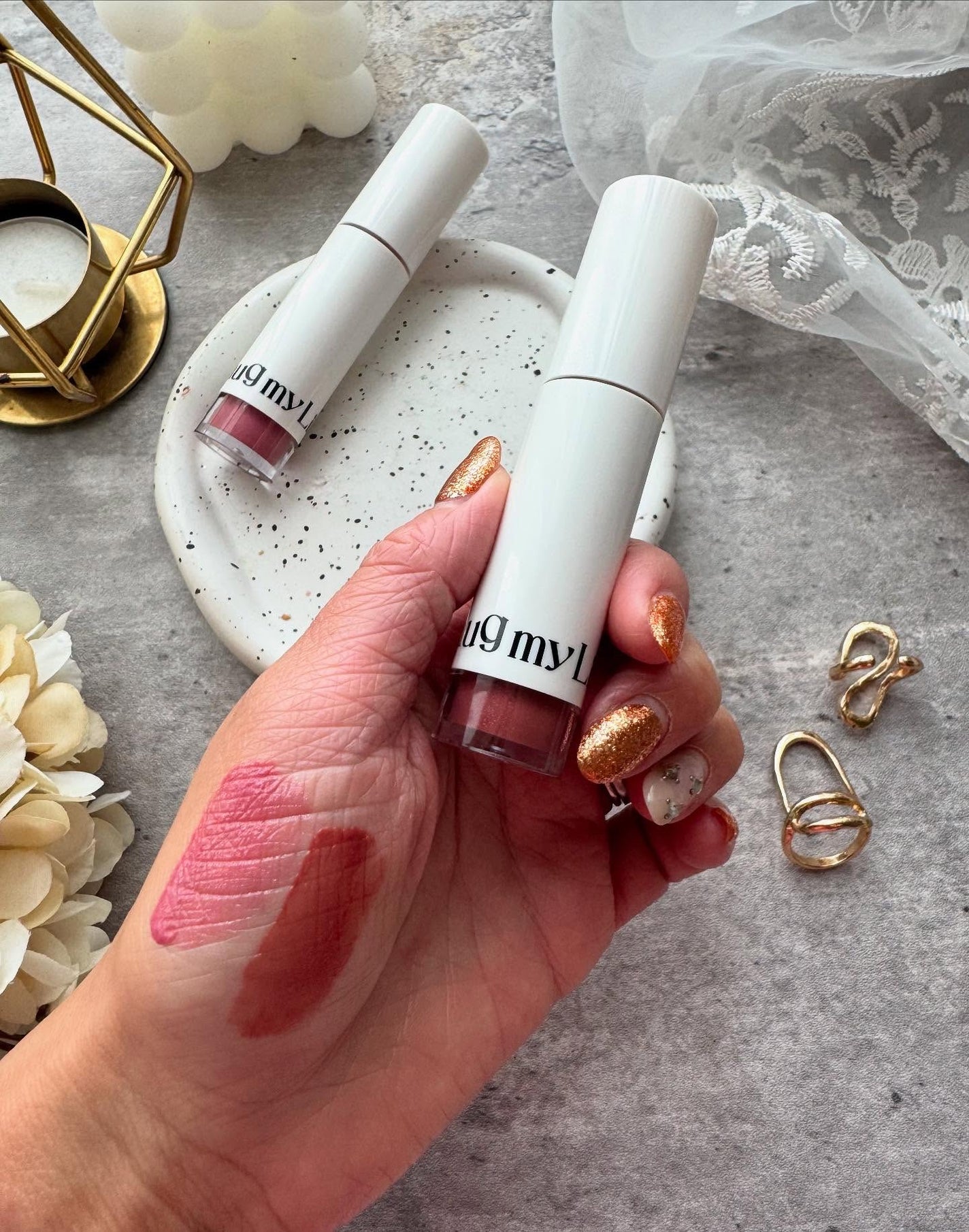 アップトゥーミー ハグマイリップ カラーロックプランパー/up2me/リッププランパーを使ったクチコミ(5枚目)