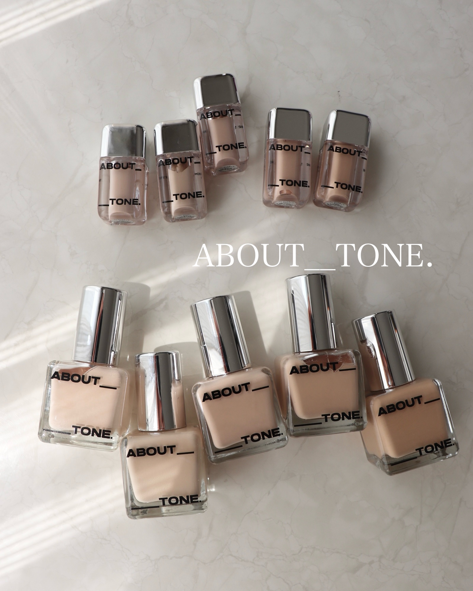 スキンレイヤーフィットファンデーション/ABOUT TONE/リキッドファンデーションを使ったクチコミ（1枚目）