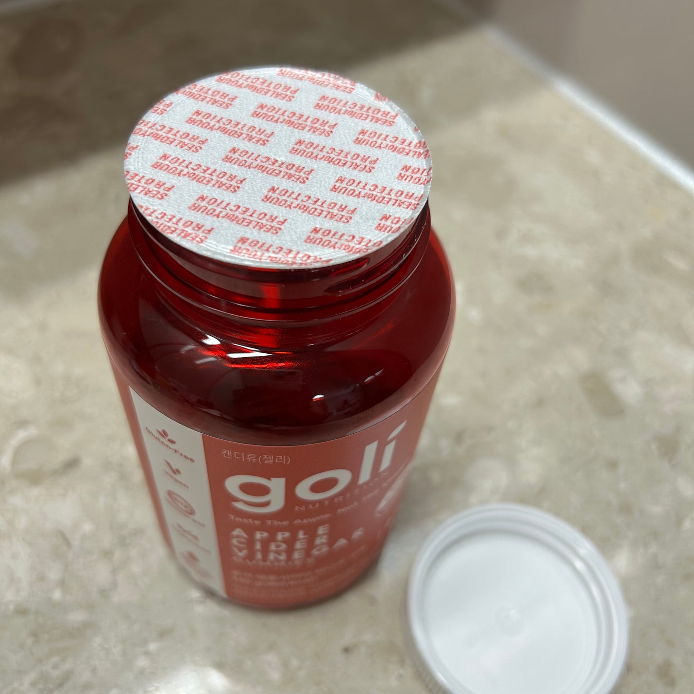 アップルサイダービネガーグミ/goli/健康サプリメントを使ったクチコミ(3枚目)