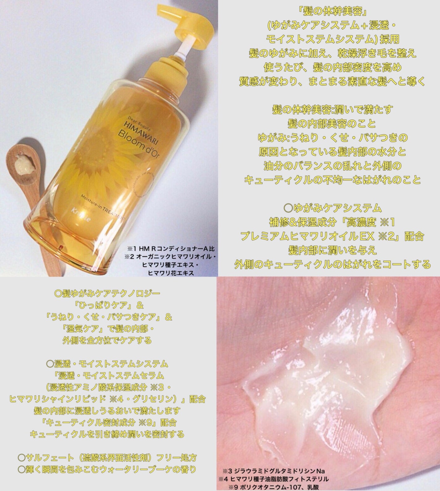 トリートメントリペアミルク/ディアボーテ/ヘアミルクを使ったクチコミ(3枚目)