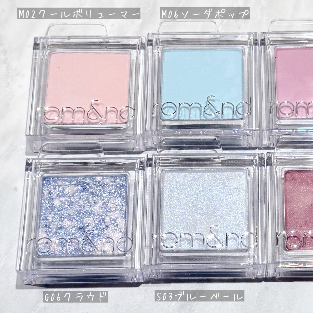 スライドインシングル/rom&nd/単色アイシャドウを使ったクチコミ(3枚目)