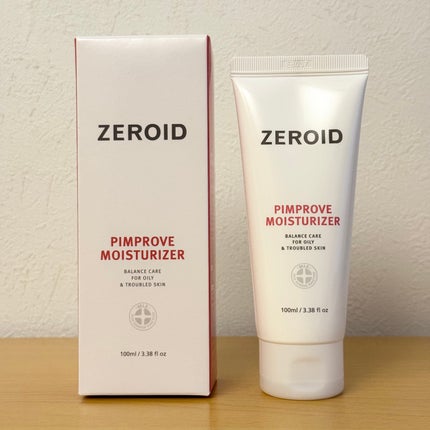 ピンプローブモイスチャーライザー/ZEROID/フェイスクリームを使ったクチコミ(1枚目)