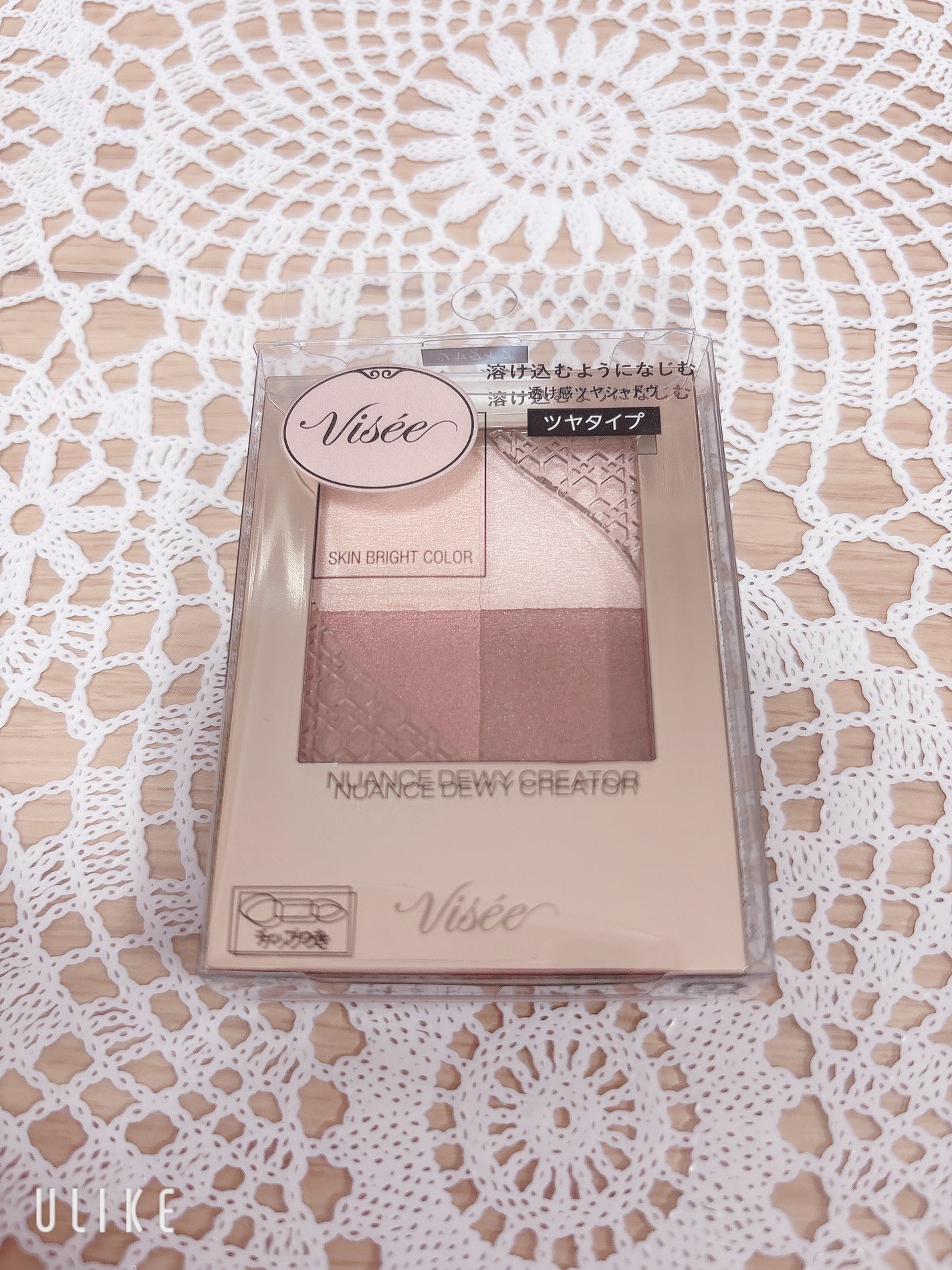 ニュアンス デューイ クリエイター/Visée/アイシャドウパレットを使ったクチコミ(1枚目)