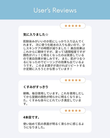 ルミナスHQブースター/アンプルール/ブースター・導入液を使ったクチコミ(3枚目)
