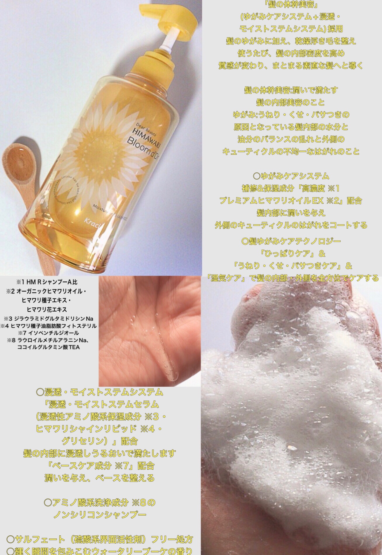 ディアボーテ ブルームドール モイスチャーイン シャンプー/トリートメント/ディアボーテ/市販シャンプーを使ったクチコミ（2枚目）