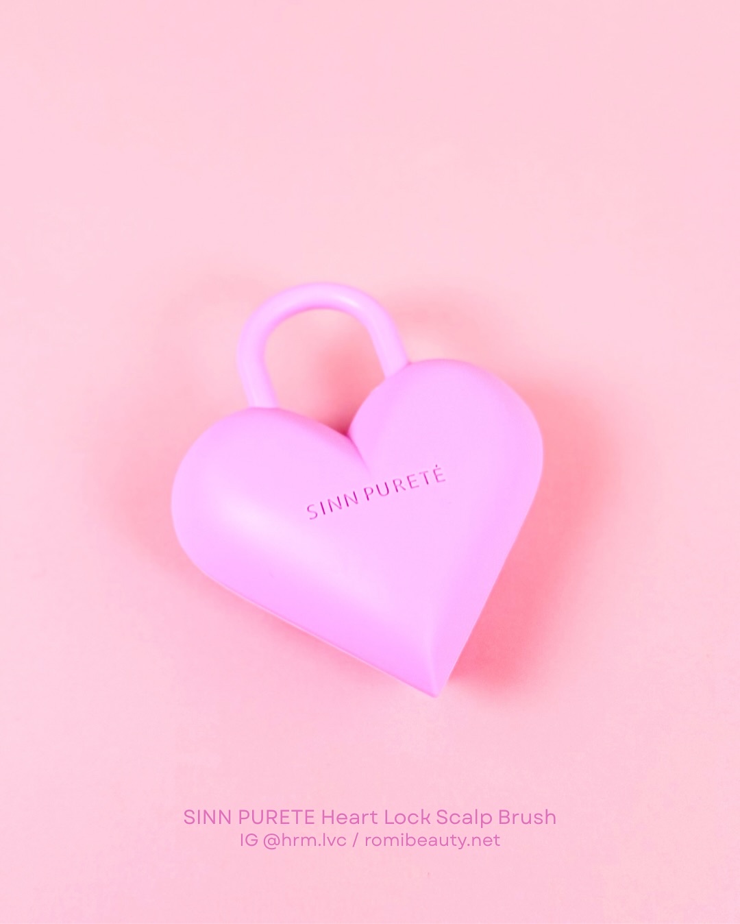 ハートロック スカルプブラシ/SINN PURETÉ/スカルプブラシを使ったクチコミ（3枚目）