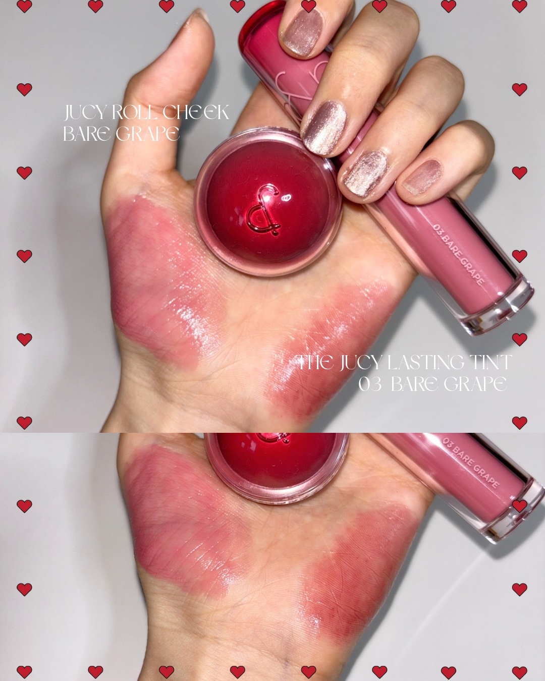 ザ ジューシーラスティングティント/rom&nd/リップティントを使ったクチコミ（2枚目）