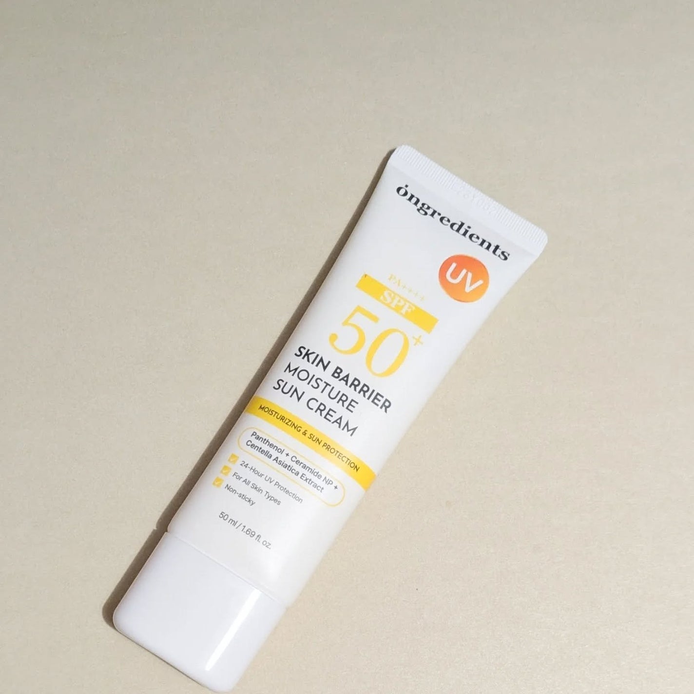 スキンバリアモイスチャーサンクリーム/Ongredients/日焼け止めクリームを使ったクチコミ(2枚目)