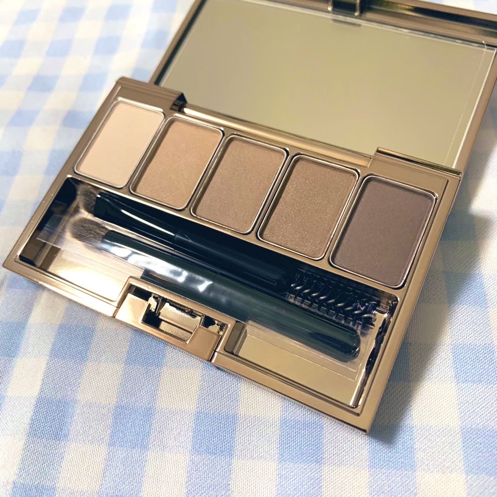 ルナソル スタイリングアイゾーンコンパクトN 02 ソフトアッシュ/LUNASOL/アイシャドウパレットを使ったクチコミ（1枚目）