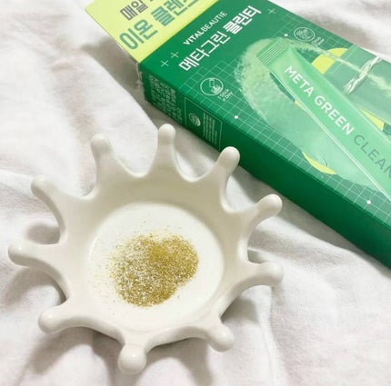 バイタルビューティー メタグリーン クリーンティー/アモーレパシフィック/美容ドリンクを使ったクチコミ(3枚目)