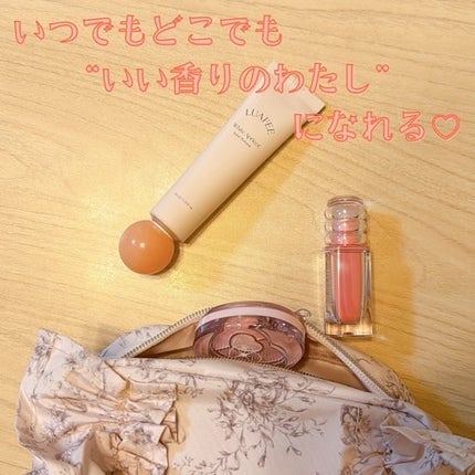 ソリッド パフューム ホワイトアプリコット/LUAFEE/練り香水を使ったクチコミ(3枚目)