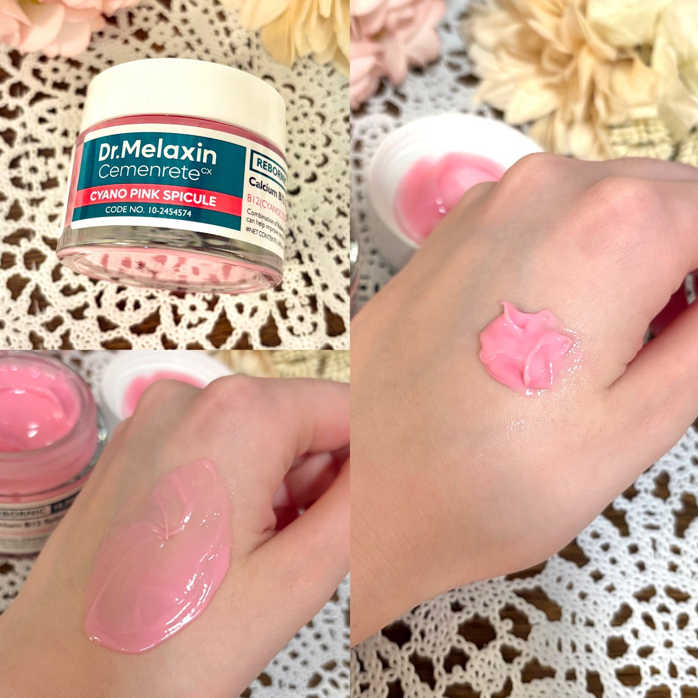 セメンリトシアノ ピンクスピキュールセラム/Dr.Melaxin/美容液を使ったクチコミ(3枚目)