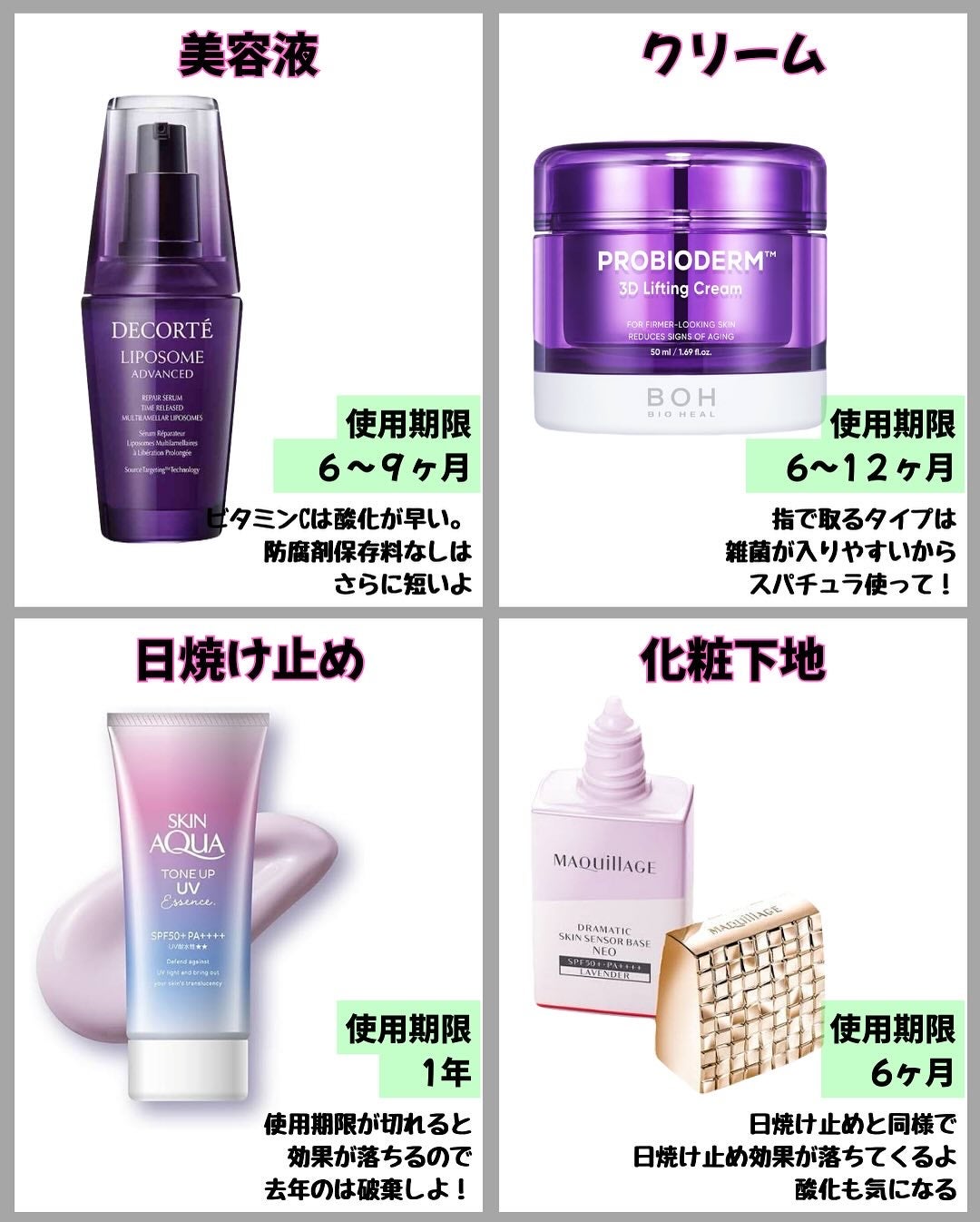 なぎ on LIPS 「\✨【化粧品の使用期限って知ってる?】✨/こんばんは🐰なぎです..」(4枚目)