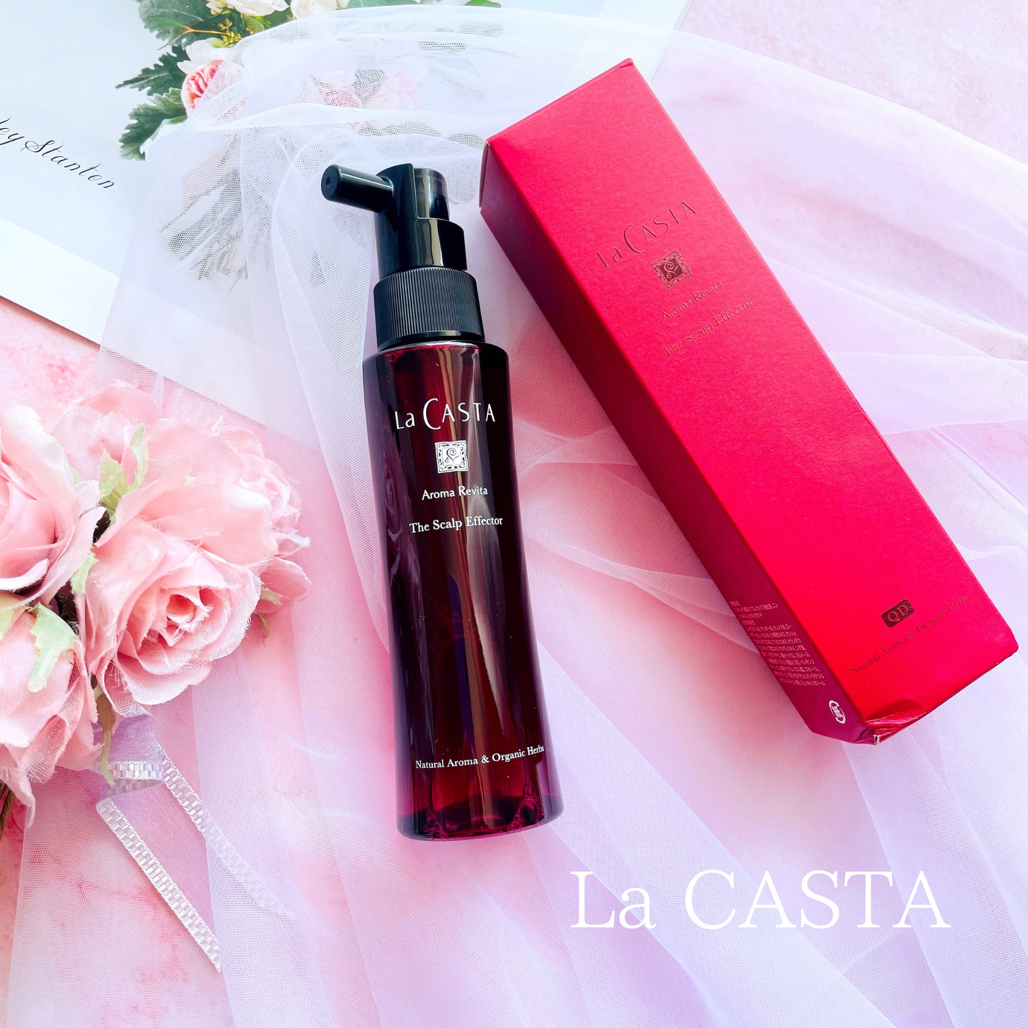 ラ・カスタ アロマ リヴァイタ ザ スキャルプエフェクター【医薬部外品】/ラ・カスタ/頭皮ローションを使ったクチコミ（1枚目）