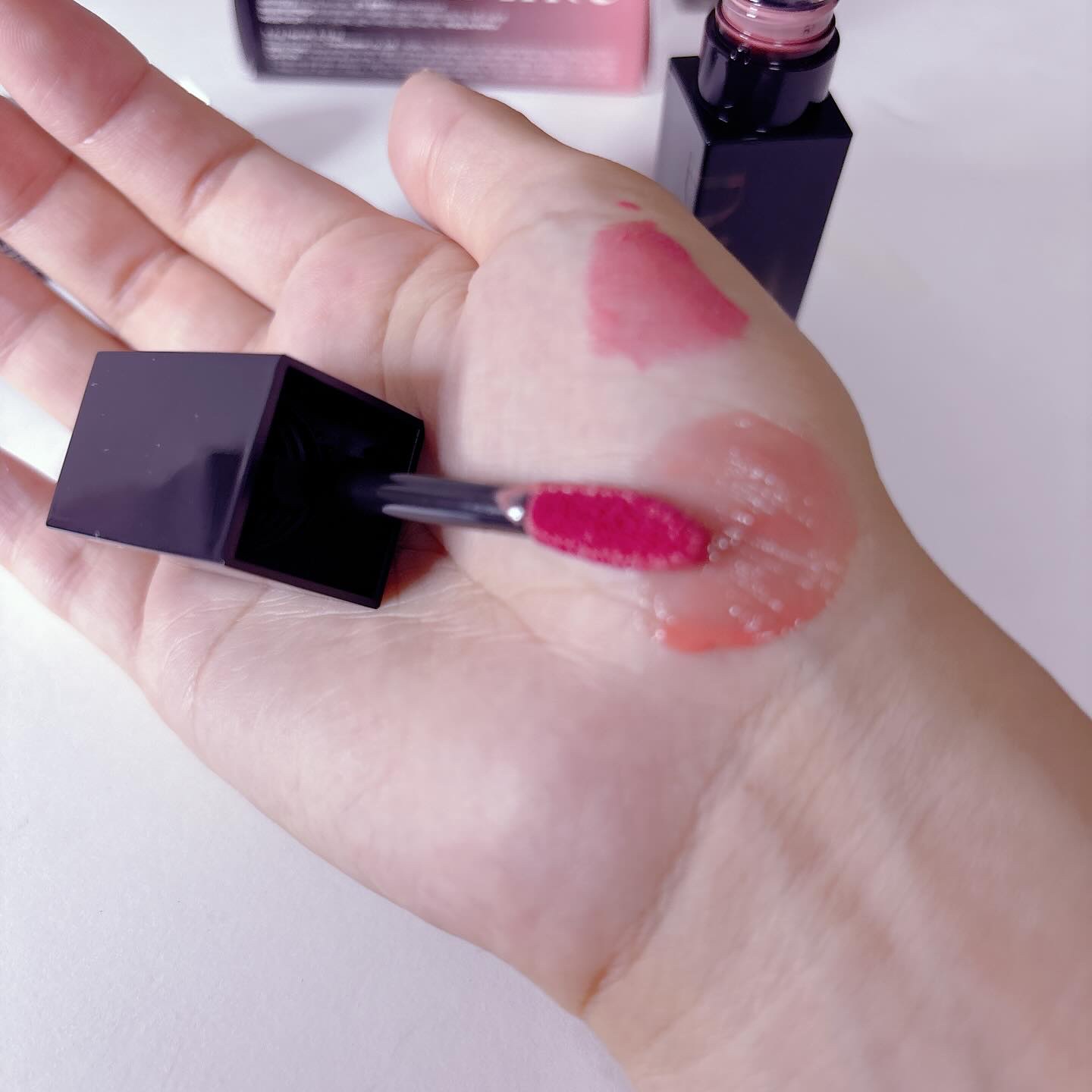 ブラーグロイリップティント/Dinto/リップティントを使ったクチコミ（3枚目）