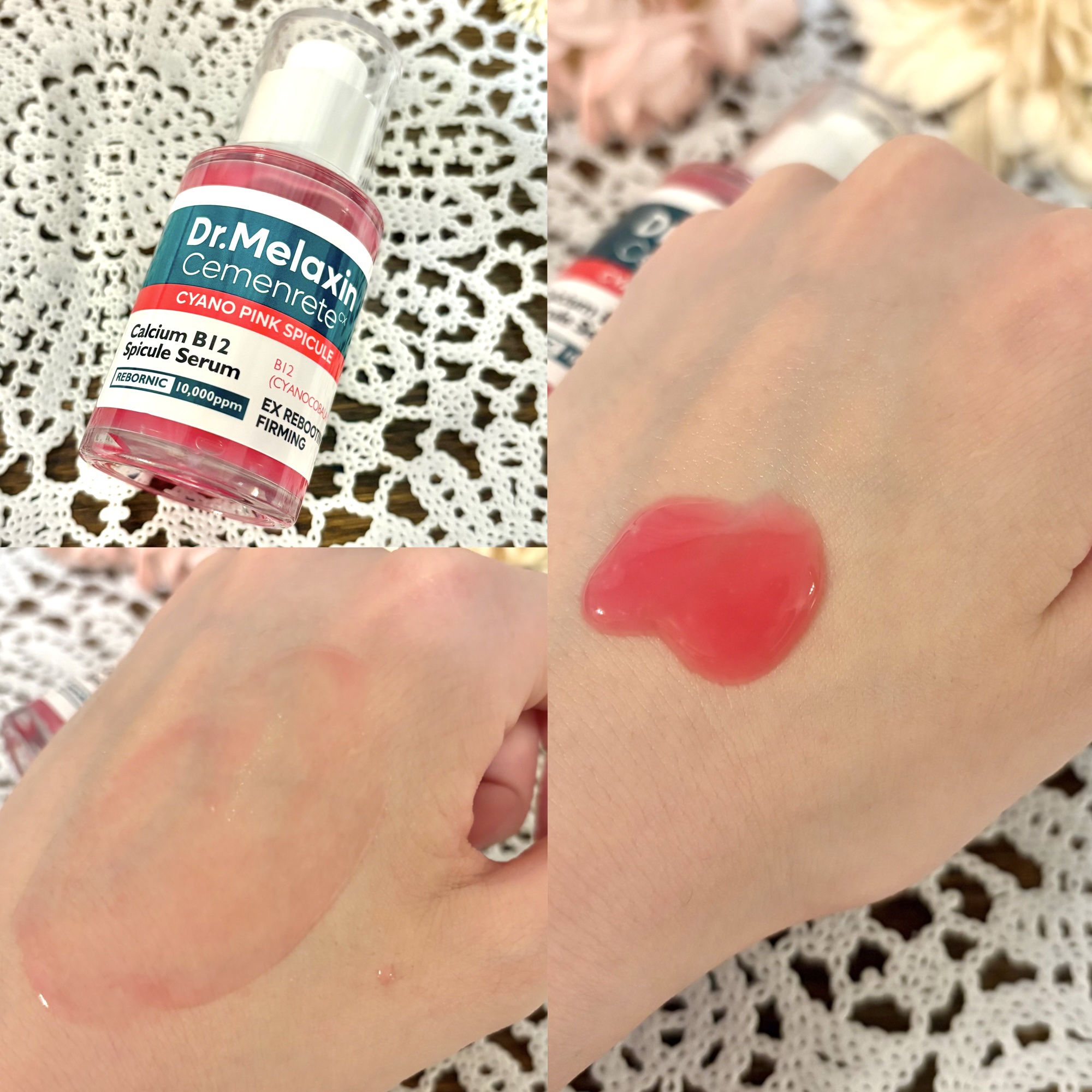 セメンリトシアノ ピンクスピキュールセラム/Dr.Melaxin/美容液を使ったクチコミ（2枚目）