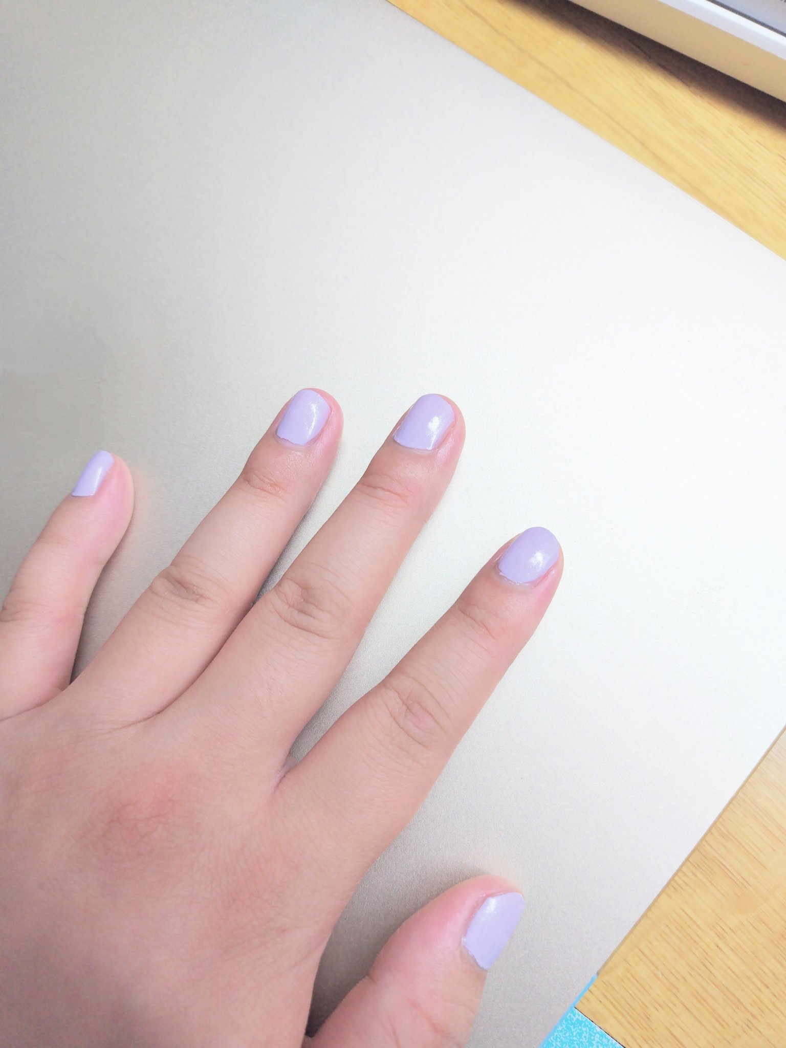 胡粉ネイル 和色シリーズ/上羽絵惣/マニキュアを使ったクチコミ（2枚目）