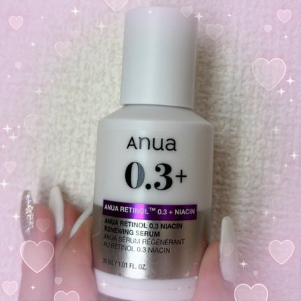 レチノール0.3 ナイアシンリニューイングセラム/Anua/美容液を使ったクチコミ(1枚目)