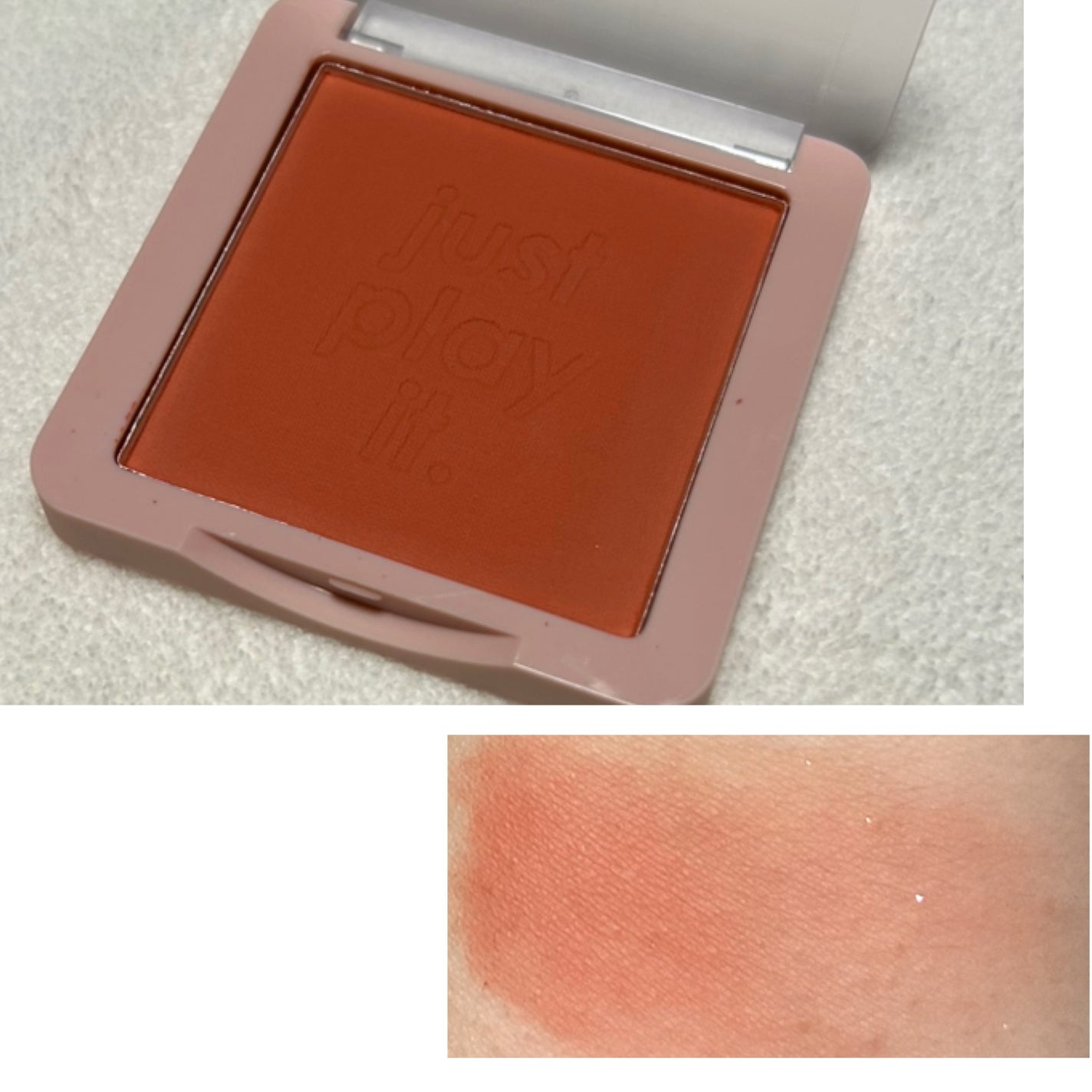 ヌードマットブラッシャー/CathyDoll/パウダーチークを使ったクチコミ(2枚目)