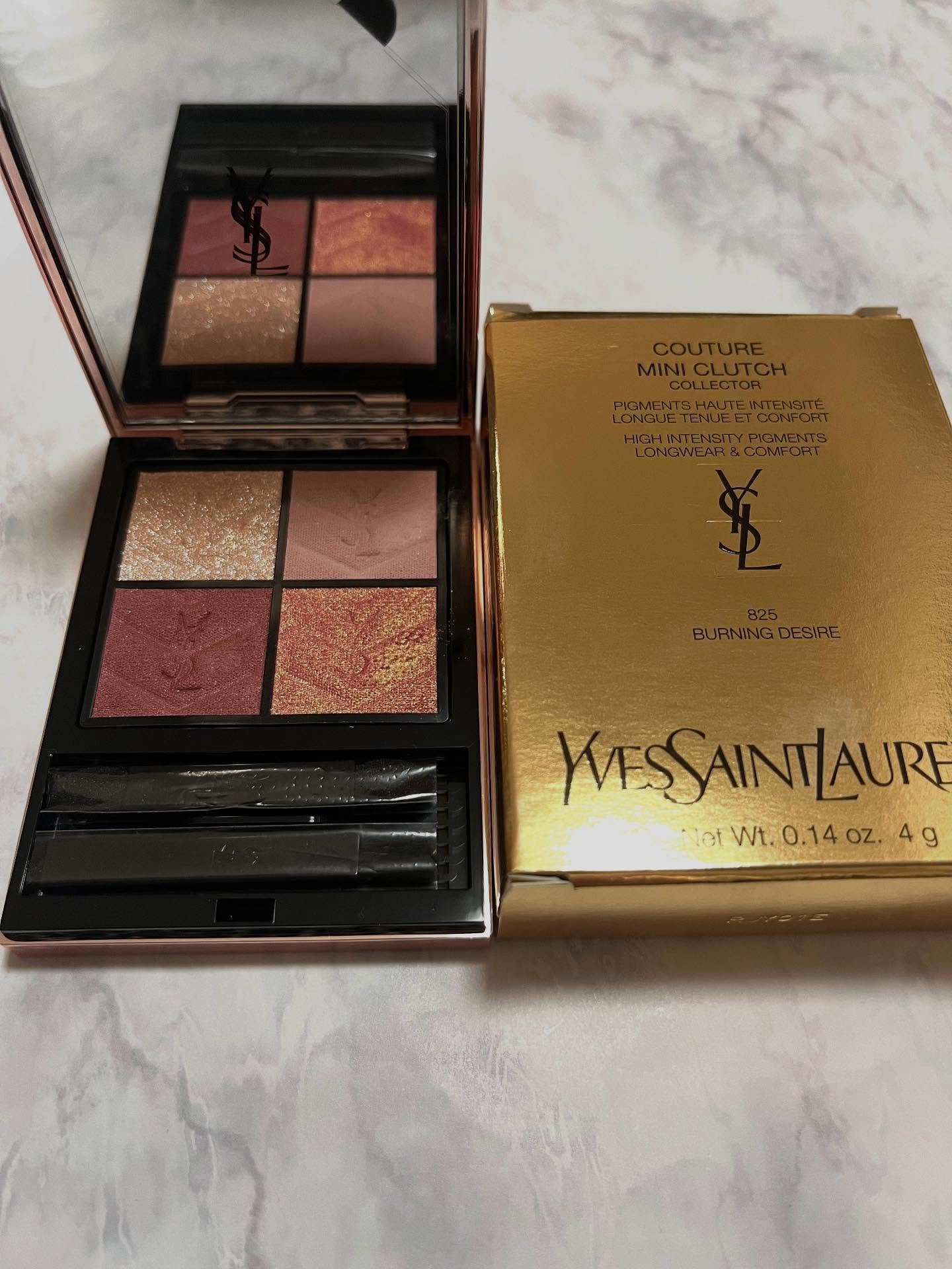 クチュール ミニ クラッチ/YVES SAINT LAURENT BEAUTE/アイシャドウパレットを使ったクチコミ（1枚目）