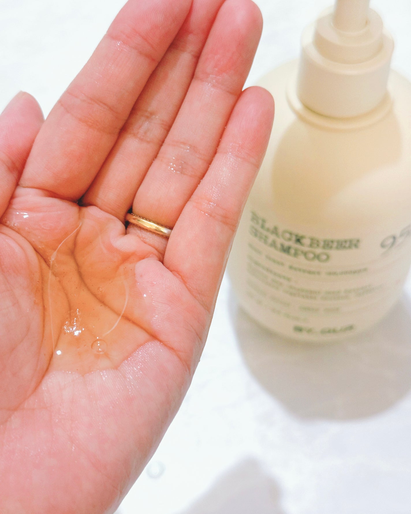 バイアウア ビール酵母シャンプー/トリートメント/by : OUR/アミノ酸シャンプーを使ったクチコミ(4枚目)