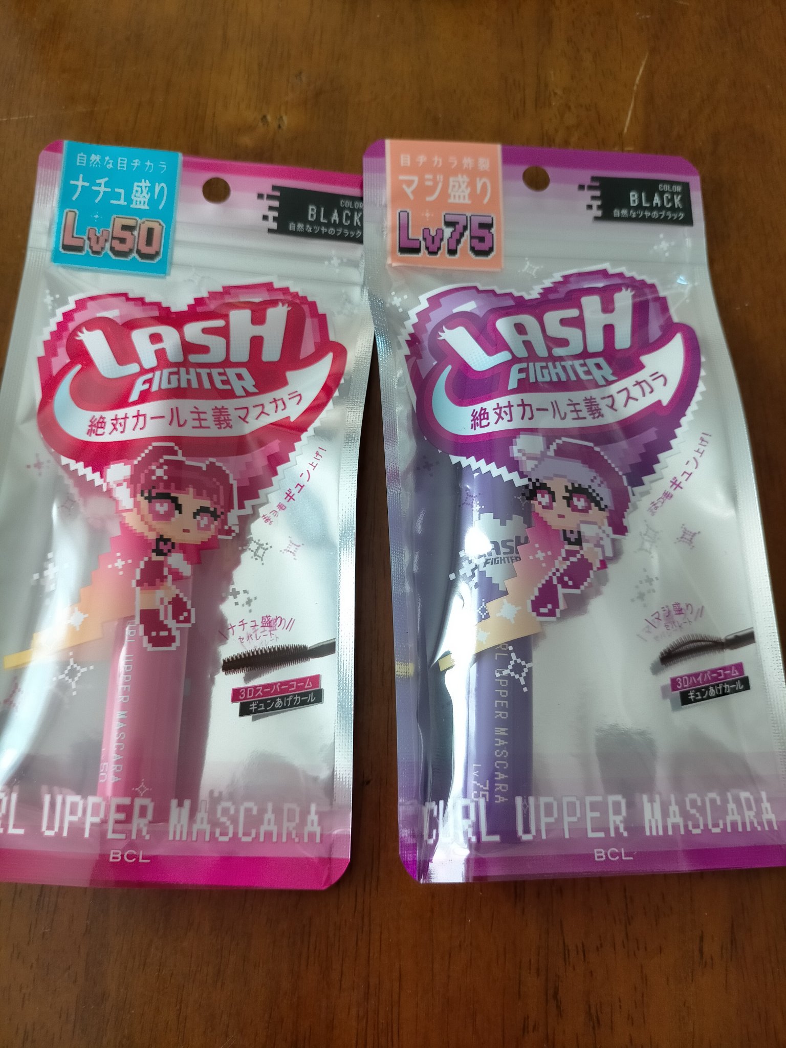 ラッシュファイター　カールアッパーマスカラ Lv75/ラッシュファイター/マスカラを使ったクチコミ（1枚目）