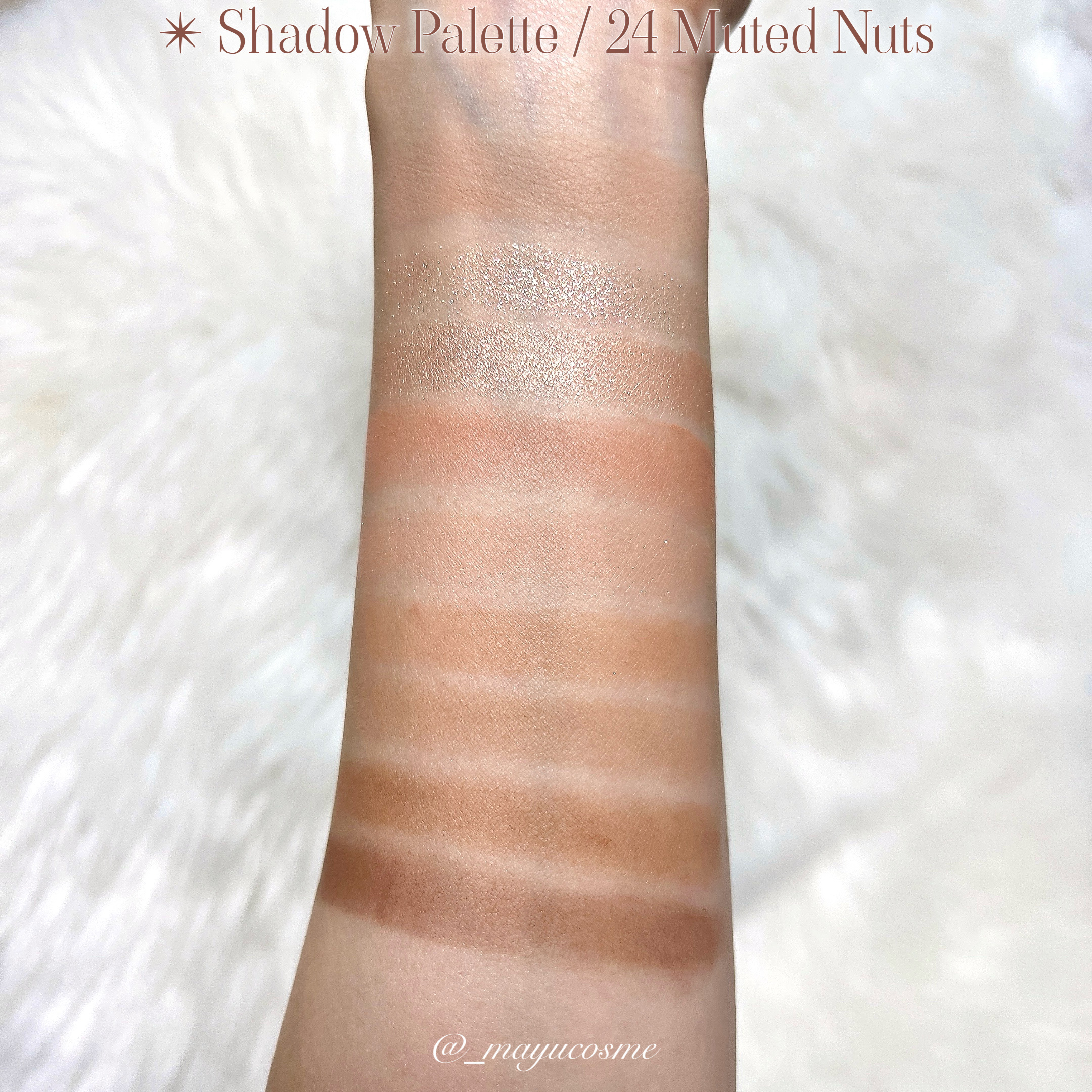 シャドウパレット/dasique/アイシャドウパレットを使ったクチコミ（3枚目）