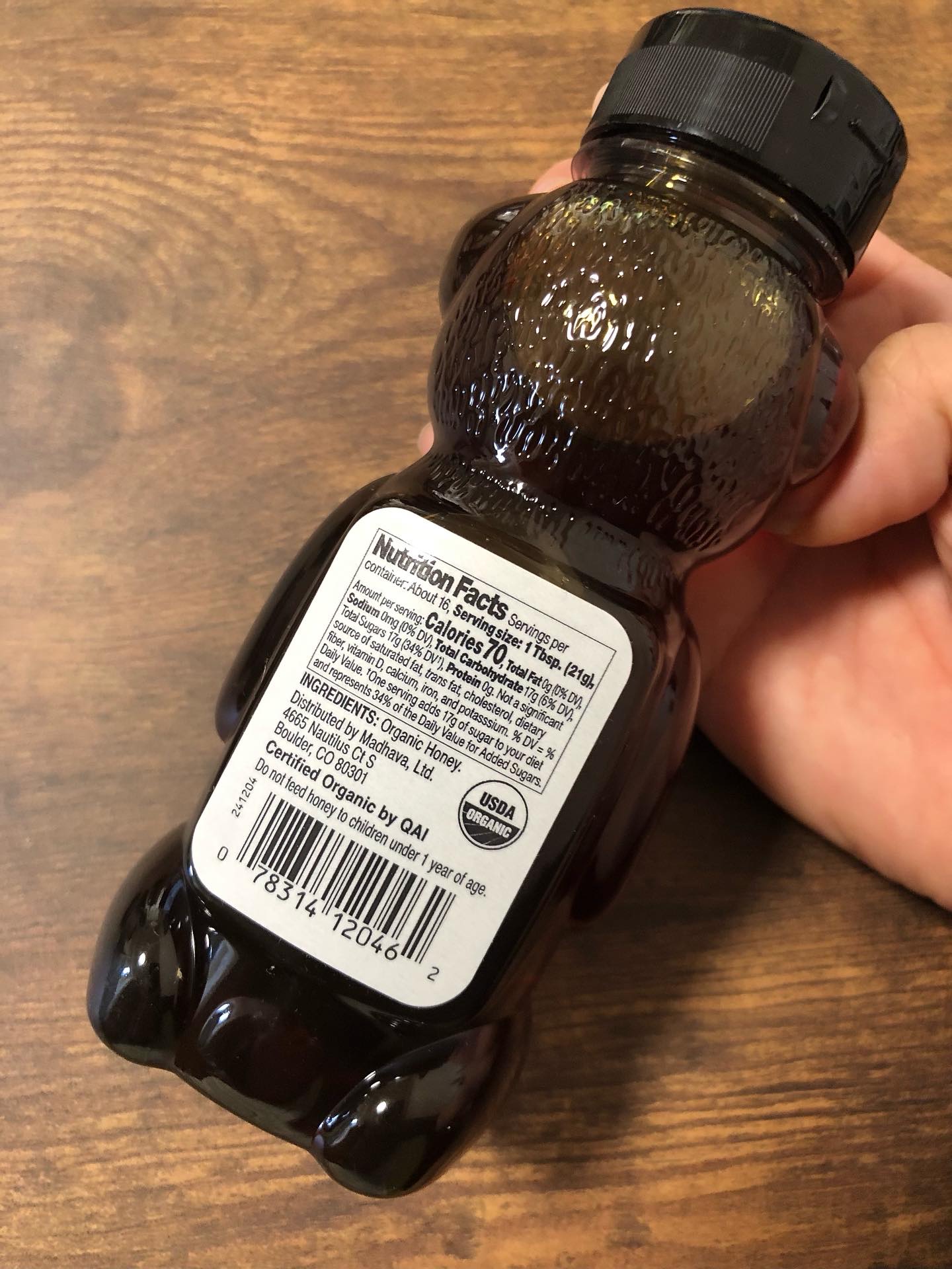 オーガニックアンバーハニー/madhava/その他食品を使ったクチコミ（2枚目）