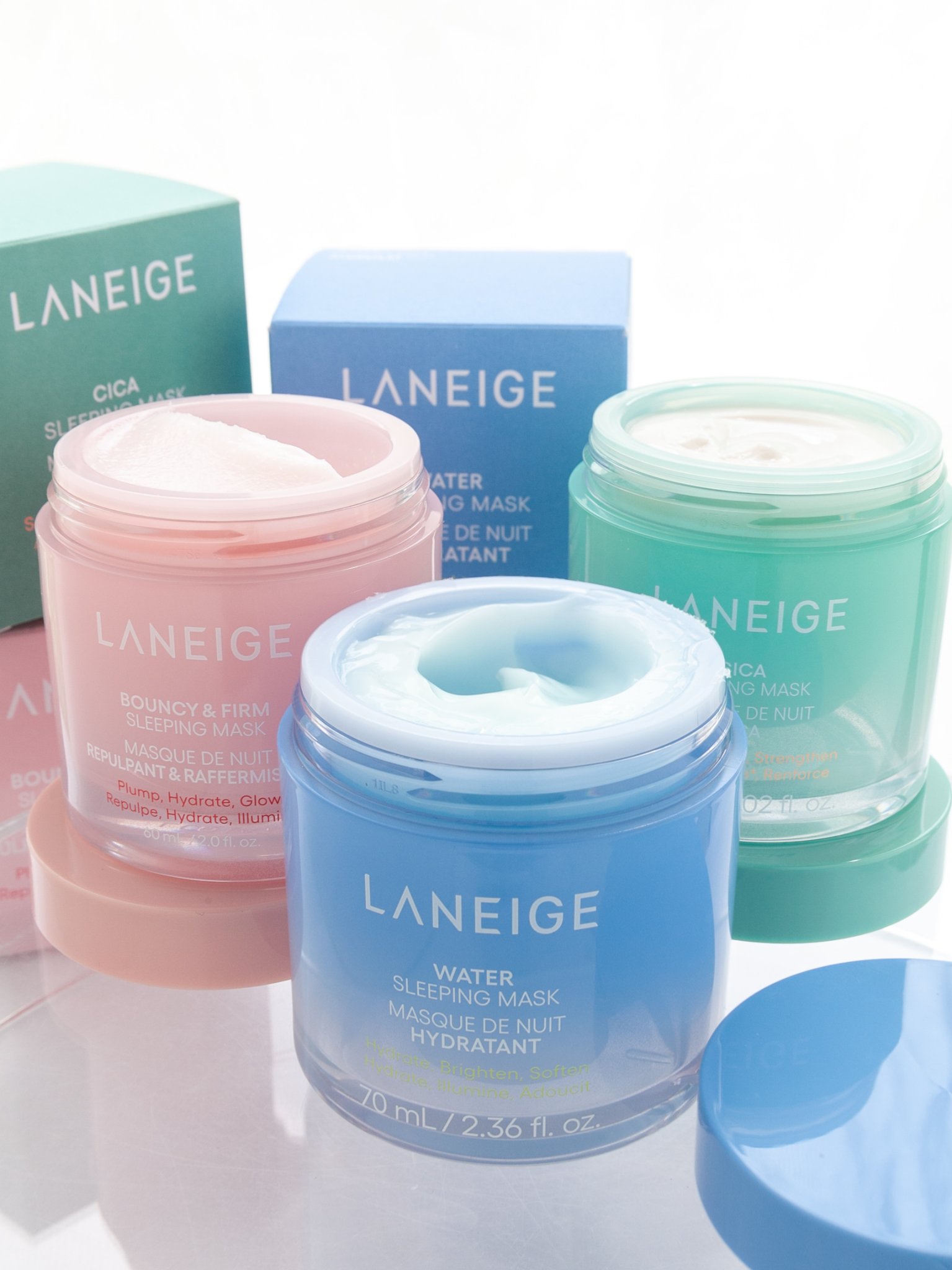 バウンシースリーピングマスク/LANEIGE/フェイスクリームを使ったクチコミ（1枚目）