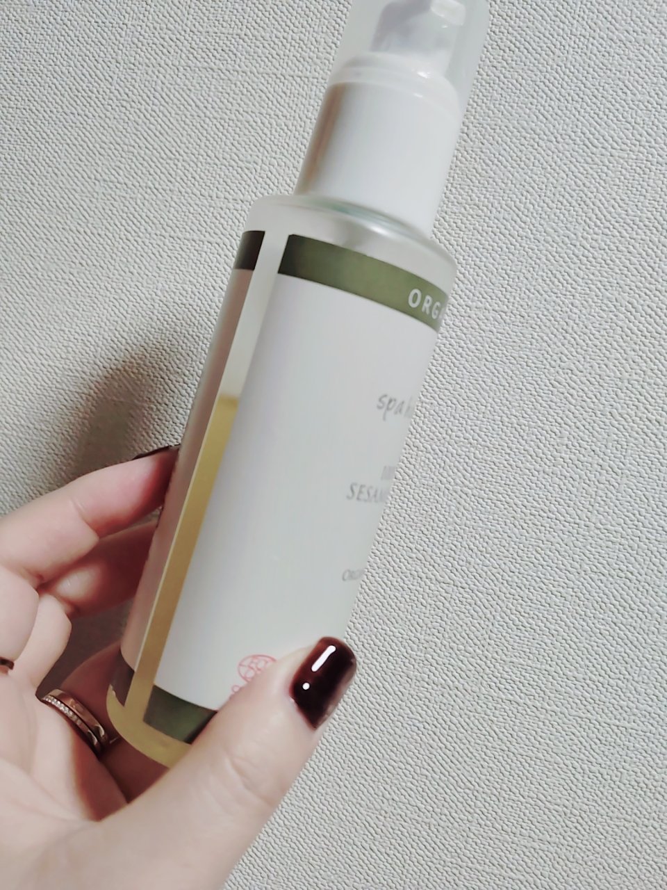 セサミオイル/桧 spa hinoki(スパヒノキ)/フェイスオイルを使ったクチコミ（2枚目）