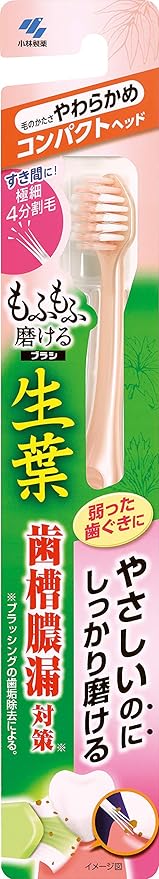 小林製薬 生葉 もふもふ磨けるブラシ