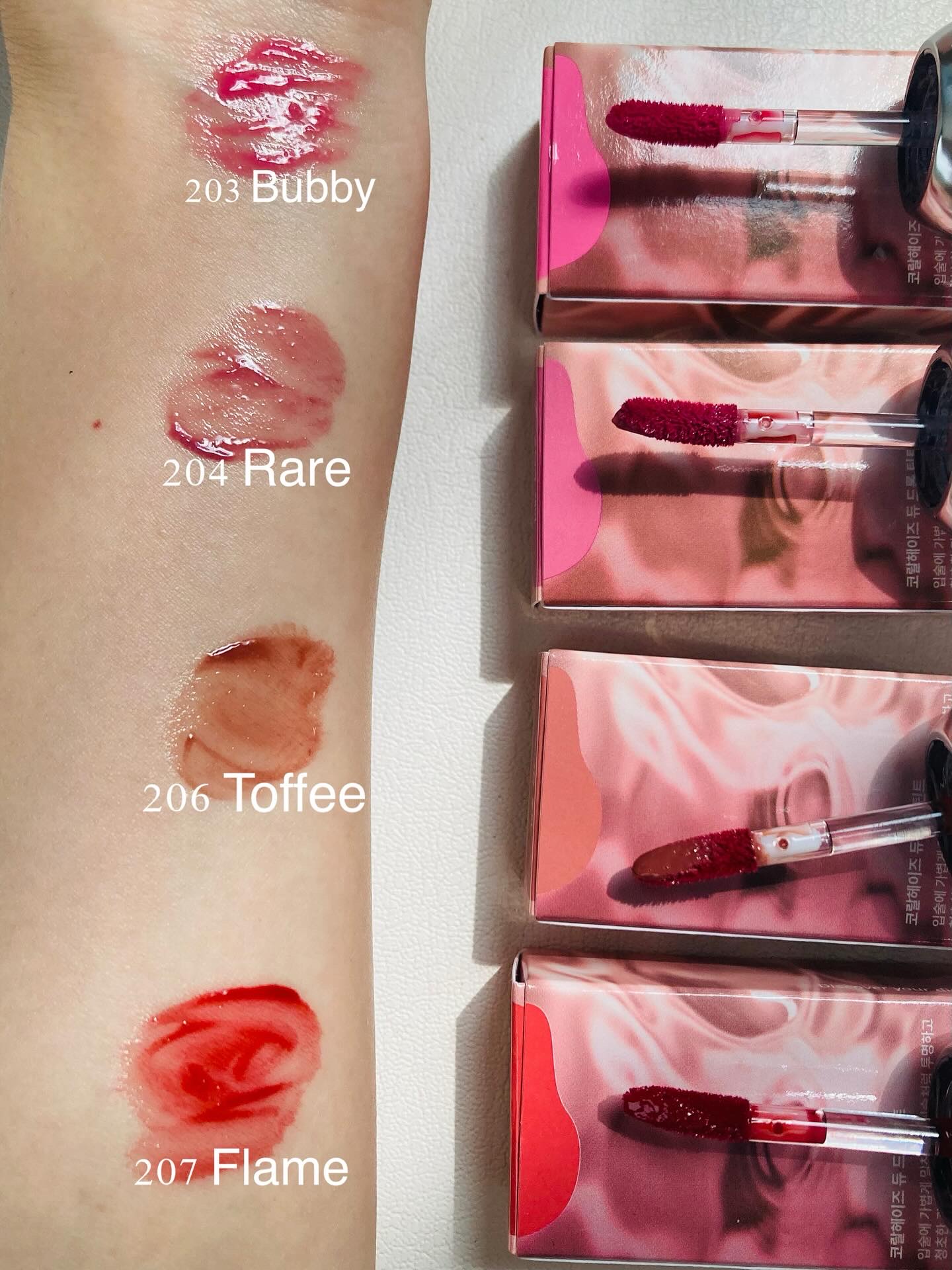 デュー ドロップ ティント/Coralhaze/リップティントを使ったクチコミ（2枚目）