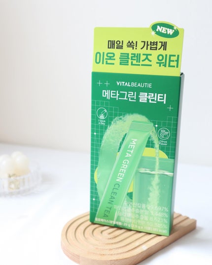 バイタルビューティー メタグリーン クリーンティー/アモーレパシフィック/美容ドリンクを使ったクチコミ(5枚目)