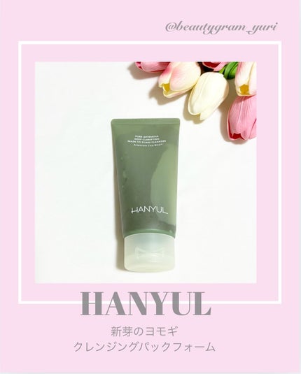ピュア アルテミシア ディープ クラリファイングマスク トゥ フォーム クレンザー/HANYUL(ハンユル)/クレンジングを使ったクチコミ(1枚目)