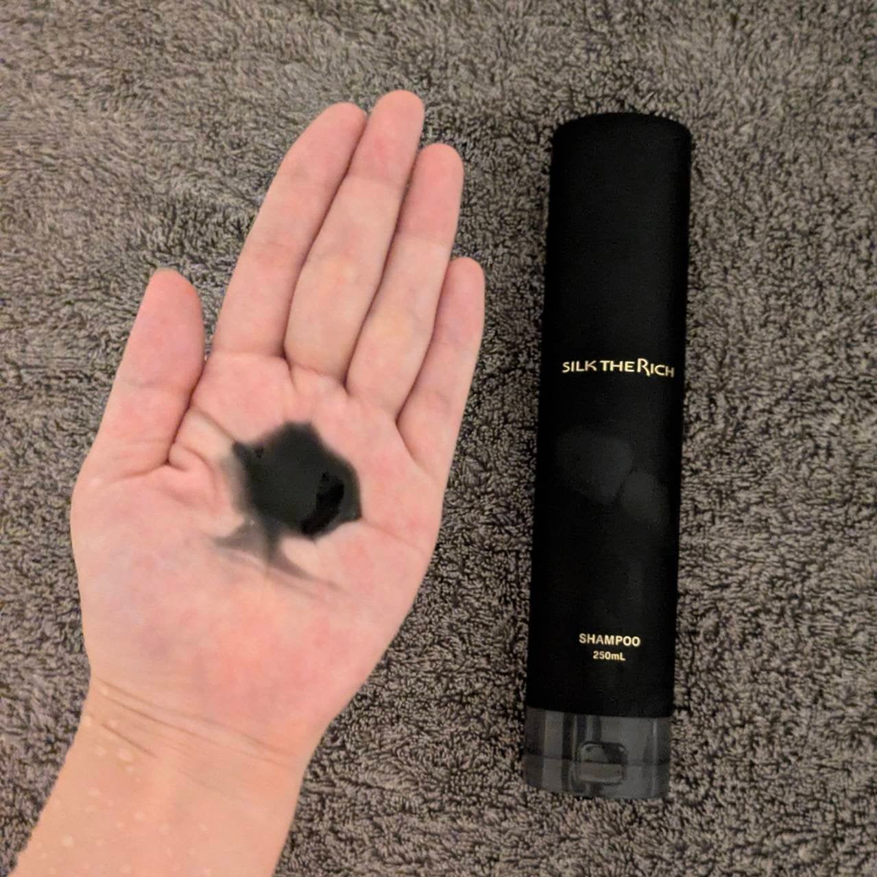 シルクザリッチ【スカルプ&リペア】《ムードナイトムスクの香り》/SILK THE RICH/市販シャンプーを使ったクチコミ(2枚目)