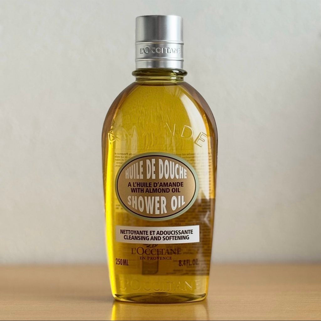 アーモンド モイスチャライジングシャワーオイル/L'OCCITANE/ボディソープを使ったクチコミ(1枚目)