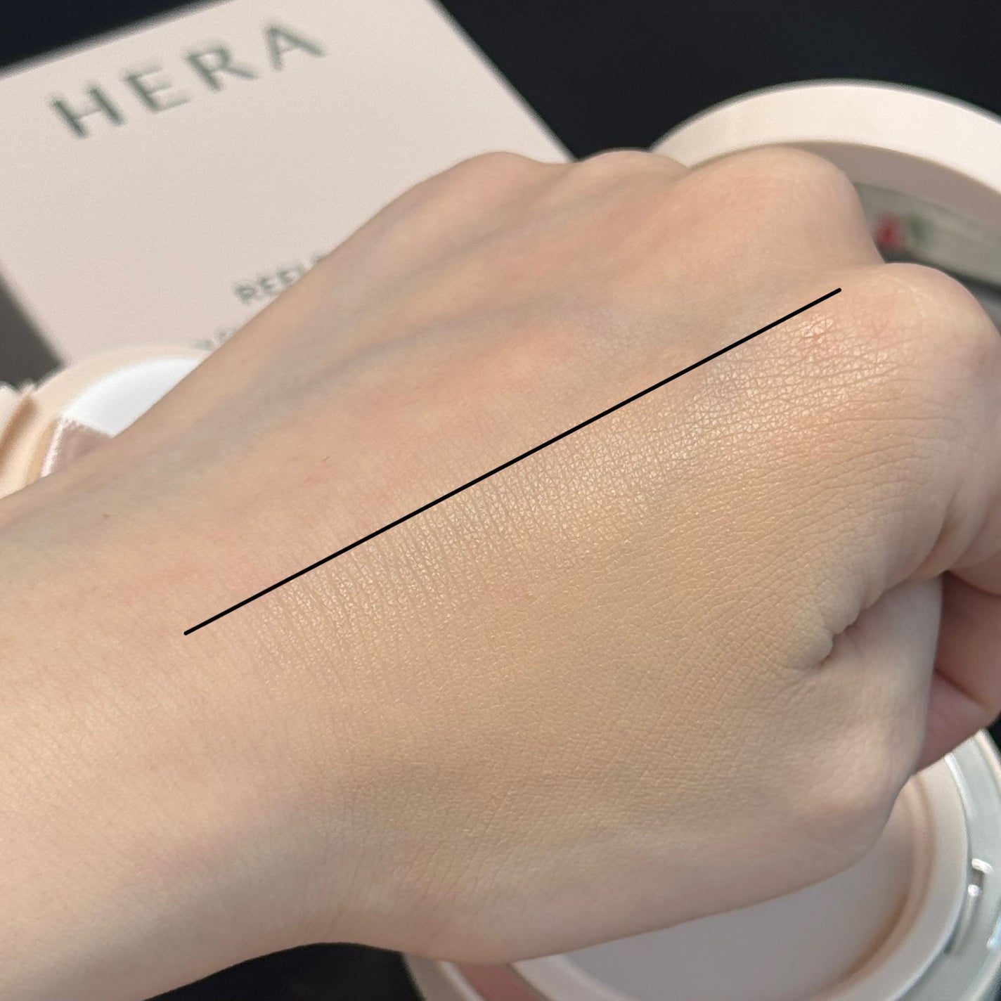 リフレクション スキン グロウ クッション ファンデーション/HERA/クッションファンデーションを使ったクチコミ(5枚目)