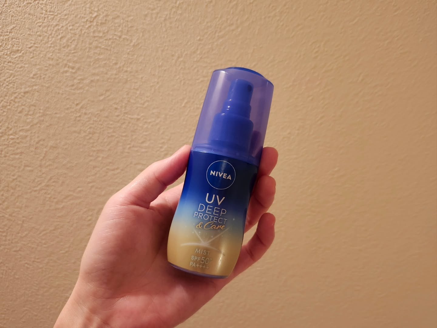 ニベアUV ディーププロテクト＆ケア ミルクミスト/ニベア/日焼け止めミスト・スプレーを使ったクチコミ（1枚目）