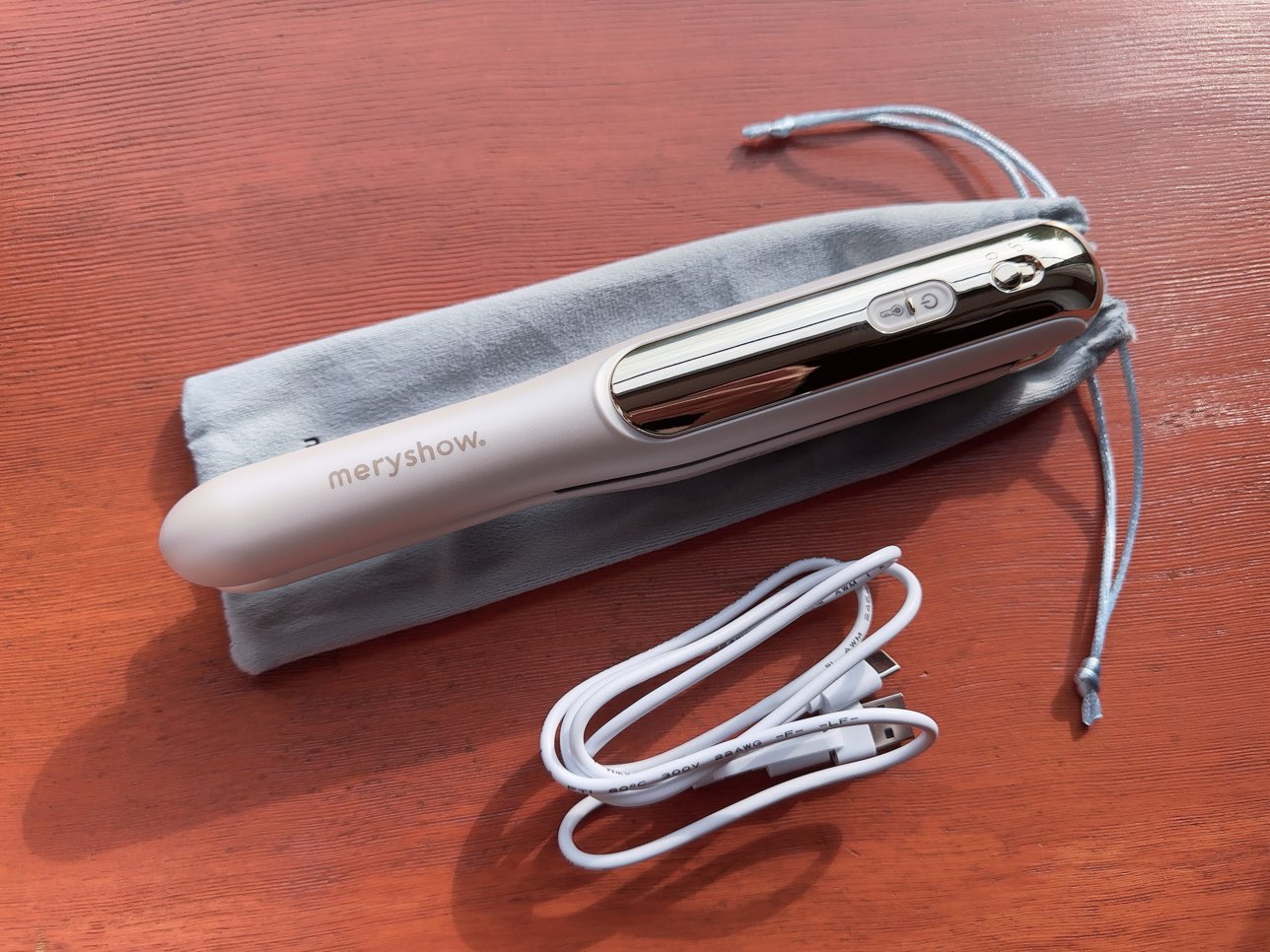 コードレスヘアアイロン/MeryShow/ストレートアイロンを使ったクチコミ（1枚目）