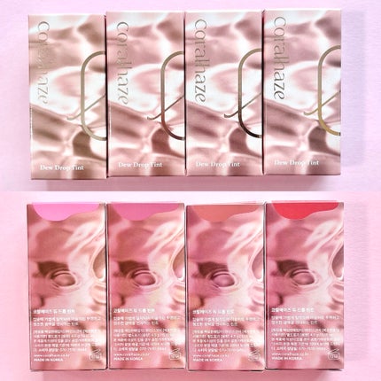 デュー ドロップ ティント/Coralhaze/リップティントを使ったクチコミ(4枚目)