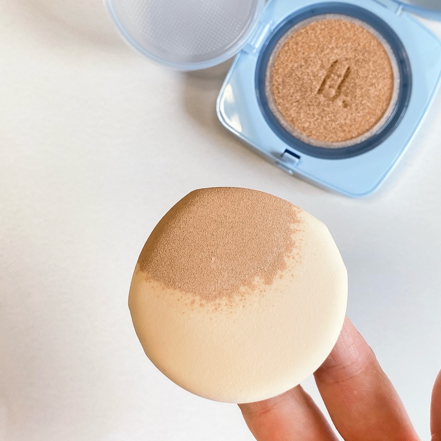 アイシーフィットカバークッションEX/TFIT/クッションファンデーションを使ったクチコミ（3枚目）