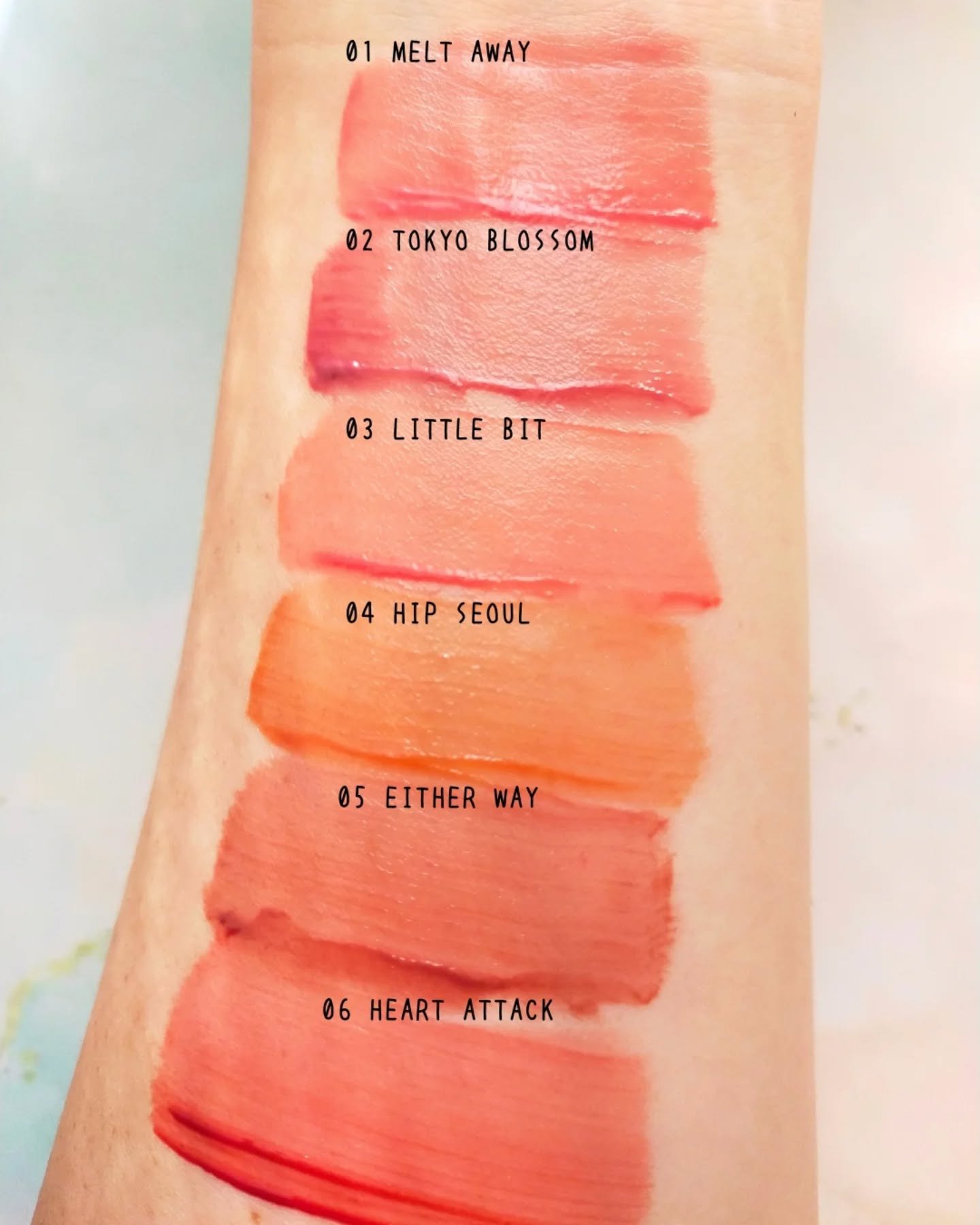 Dewy Syrup Tint/EITHER＆/口紅を使ったクチコミ（2枚目）