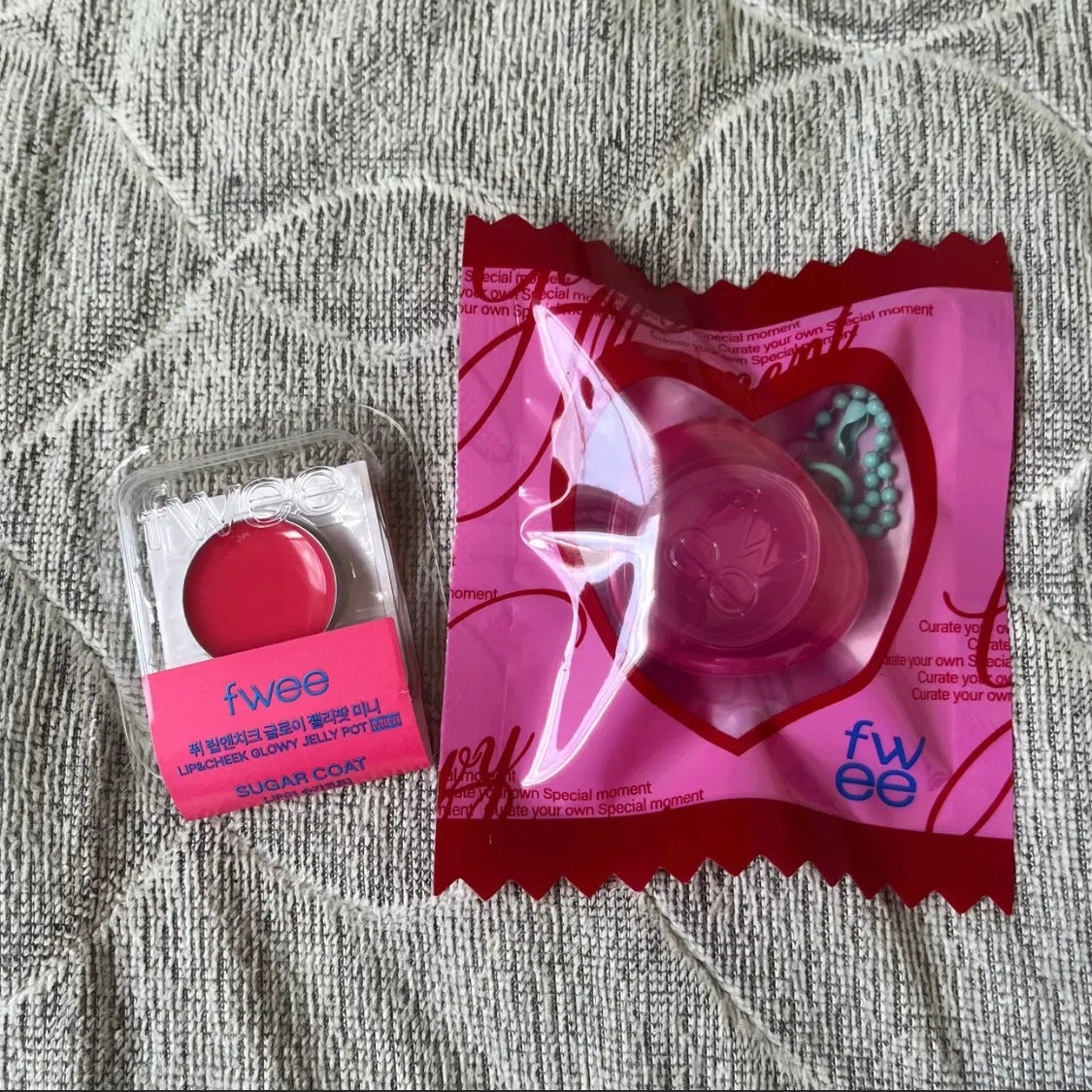 フィー リップアンドチーク グローイジェリーポット/fwee/リップグロスを使ったクチコミ(2枚目)