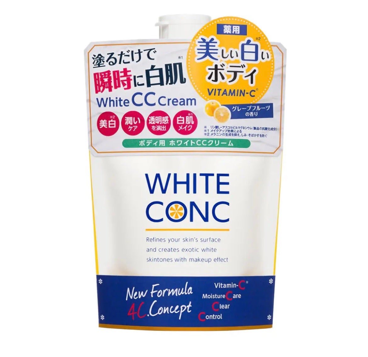 薬用ホワイトコンク ホワイトニングCC CII/ホワイトコンク/ボディクリームを使ったクチコミ(1枚目)