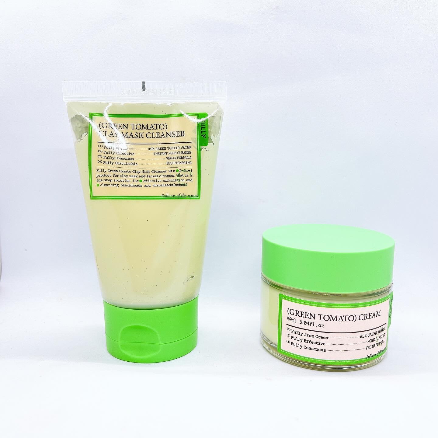 グリーントマトクレイマスククレンザー/FULLY/洗い流すパック・マスクを使ったクチコミ（1枚目）